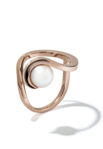 TASAKI Anello Aurora in oro rosa 18kt con perle Akoya - Argento