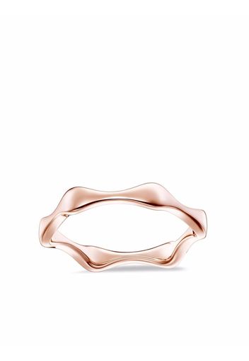 TASAKI Anello LABELLO in oro rosa 18kt con fiore