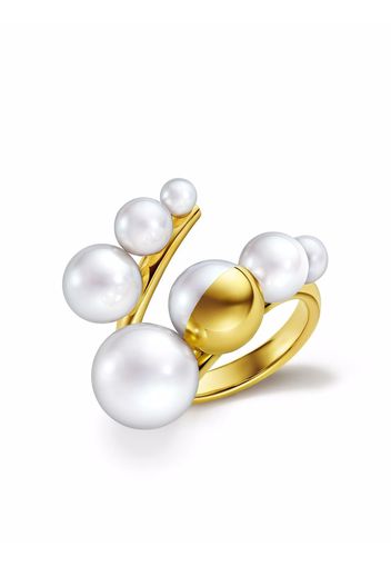TASAKI Anello M/G TASAKI Shell in oro 18kt con perle d'acqua dolce