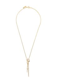 Collana con pendente Aurora in oro 18kt e perle Akoya