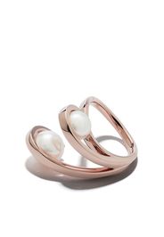 TASAKI Anello Aurora in oro rosa 18kt con perle Akoya