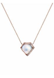 TASAKI Collana FACETED in oro rosa 18kt con perle e diamanti