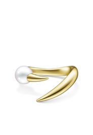 TASAKI 18kt yellow gold Collection Line Danger Horn Plus ring - Oro