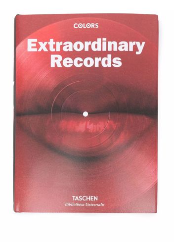 TASCHEN Extraordinary Records coffee table book - Rosso