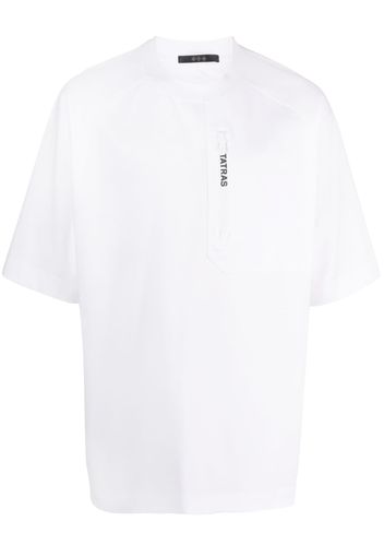 Tatras logo-print cotton T-shirt - Bianco