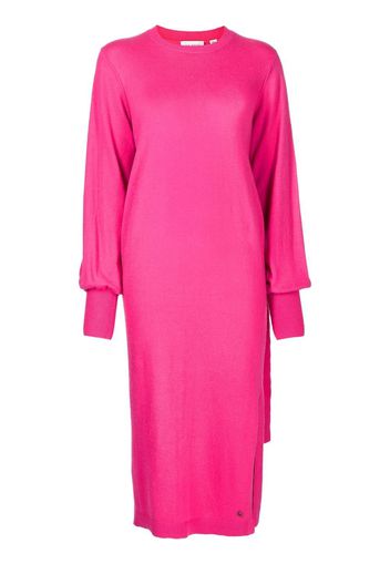 Ted Baker front-tie midi dress - Rosa