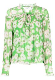 Ted Baker Ellerie floral-print blouse - Verde
