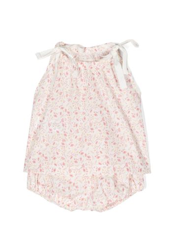 TEDDY & MINOU floral-print shorts - Bianco