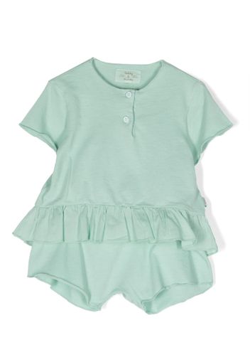 TEDDY & MINOU Shorts con vita elasticizzata - Verde