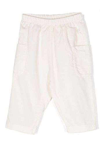 TEDDY & MINOU patch-pocket cotton trousers - Toni neutri