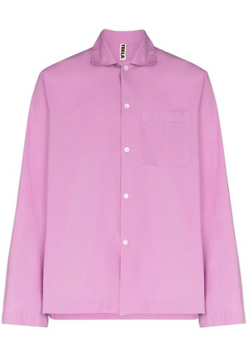 unisex poplin pyjama shirt