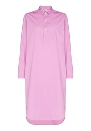 TEKLA TEKLA UNISEX SLPWR PPLIN NIGHTSHRT - Rosa