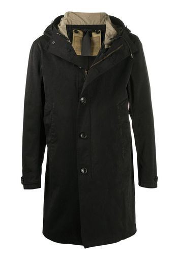 hooded parka coat