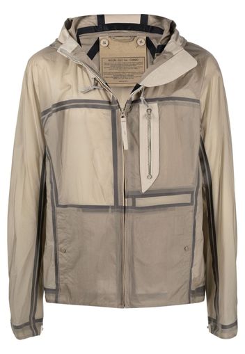 Ten C lightweight zip-front jacket - Grigio