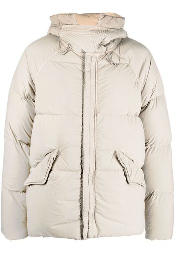 Ten C padded puffer jacket - Toni neutri