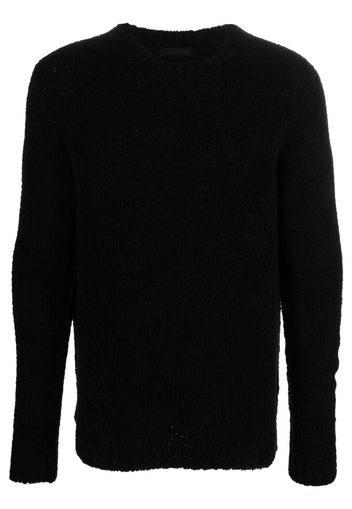 Ten C crew neck knitted sweater - Nero