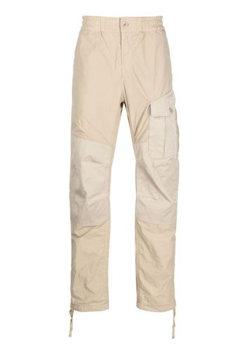 Ten C elasticated-waist cargo trousers - Toni neutri