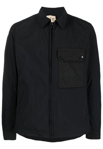 Ten C zip-up shirt jacket - Nero