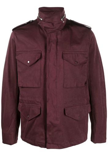 Ten C four-pocket cotton field jacket - Rosso