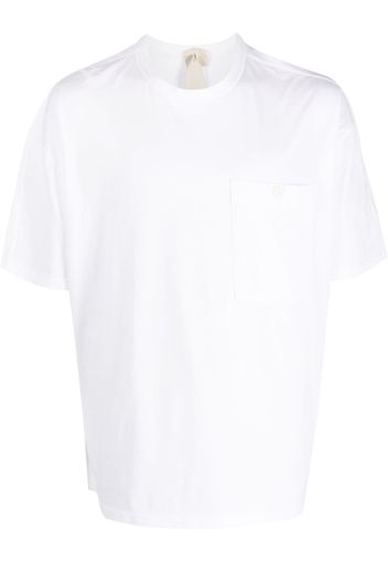 Ten C pocket cotton T-shirt - Bianco