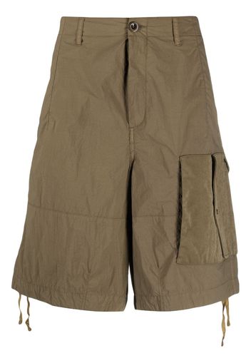 Ten C cargo cotton shorts - Verde