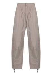 Ten C drawstring cotton trousers - Grigio