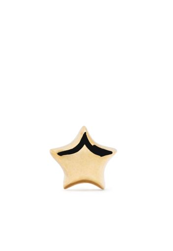 THE ALKEMISTRY Orecchino a bottone Chubby Star in oro giallo 18kt