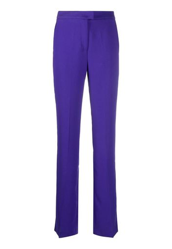 THE ANDAMANE straight-leg tailored trousers - Viola