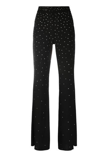 THE ANDAMANE Gaia flared trousers - Nero