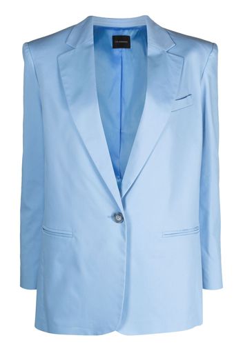 THE ANDAMANE Guia oversized single-breasted blazer - Blu