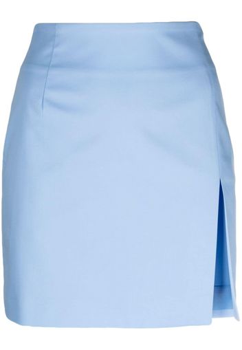 THE ANDAMANE Gioia side-slit miniskirt - Blu