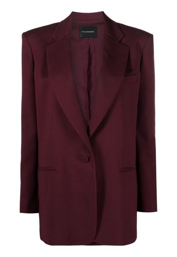 THE ANDAMANE Guia oversized single-breasted blazer - Rosso