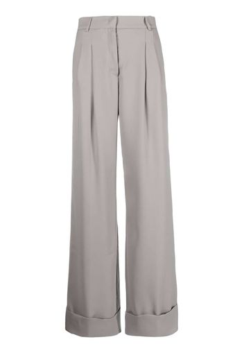 THE ANDAMANE Natalie high-waisted palazzo pants - Grigio