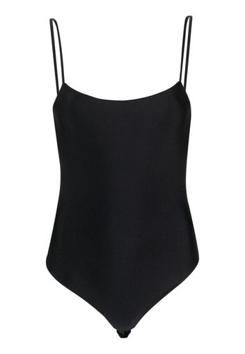 THE ANDAMANE Nycky scoop-neck sleeveless bodysuit - Nero