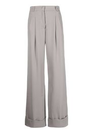 THE ANDAMANE Natalie high-waisted palazzo pants - Grigio