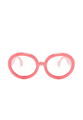 The Animals Observatory round-frame tinted sunglasses - Rosa