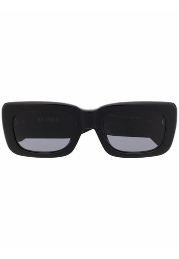 The Attico Marfa rectangular sunglasses - Nero