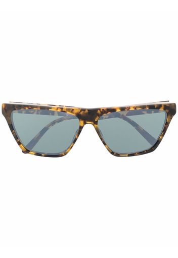 The Attico tortoiseshell-effect sunglasses - Marrone