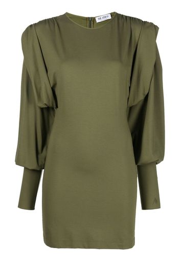 The Attico Quinn fitted mini dress - Verde