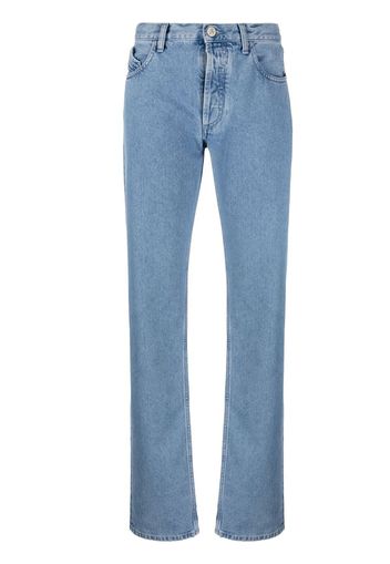 The Attico straight-leg boyfriend jeans - Blu