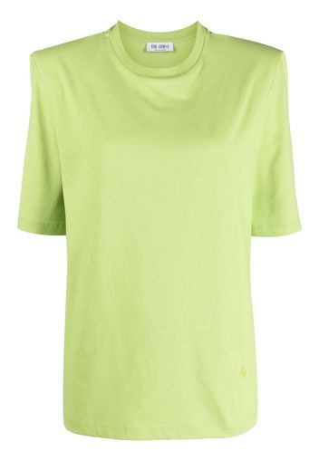 The Attico T-shirt con scollo rotondo - Verde