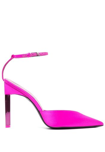 The Attico Perine satin pumps - Rosa