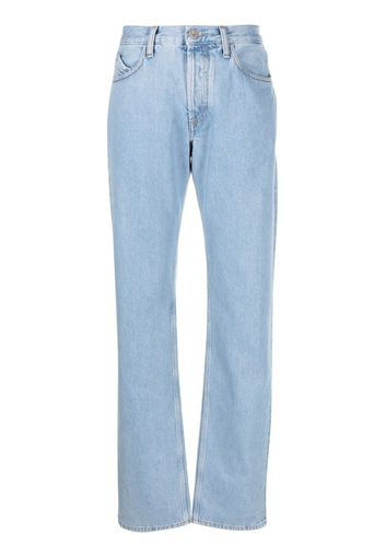 The Attico Jeans dritti a vita alta - Blu