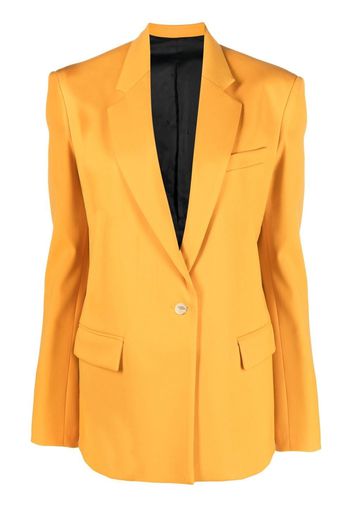 The Attico single-breasted blazer - Giallo