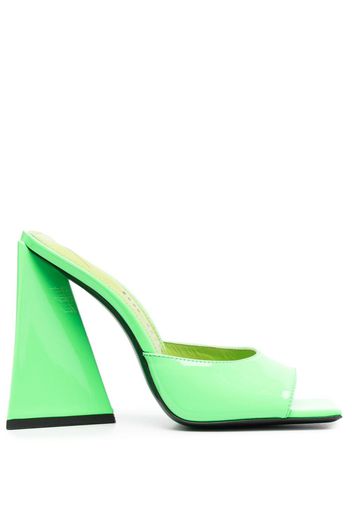 The Attico Mules Devon 115mm - Verde