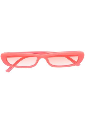 The Attico narrow-frame sunglasses - Rosa