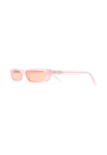 The Attico Thea narrow-frame sunglasses - Rosa