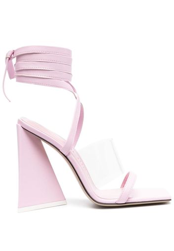 The Attico Isa ankle-tie sandals - Rosa