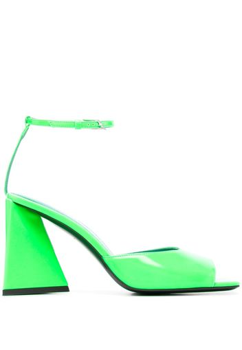 The Attico Piper 85mm sandals - Verde