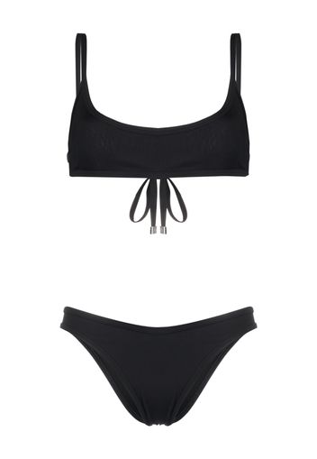 The Attico Bikini a coste - Nero